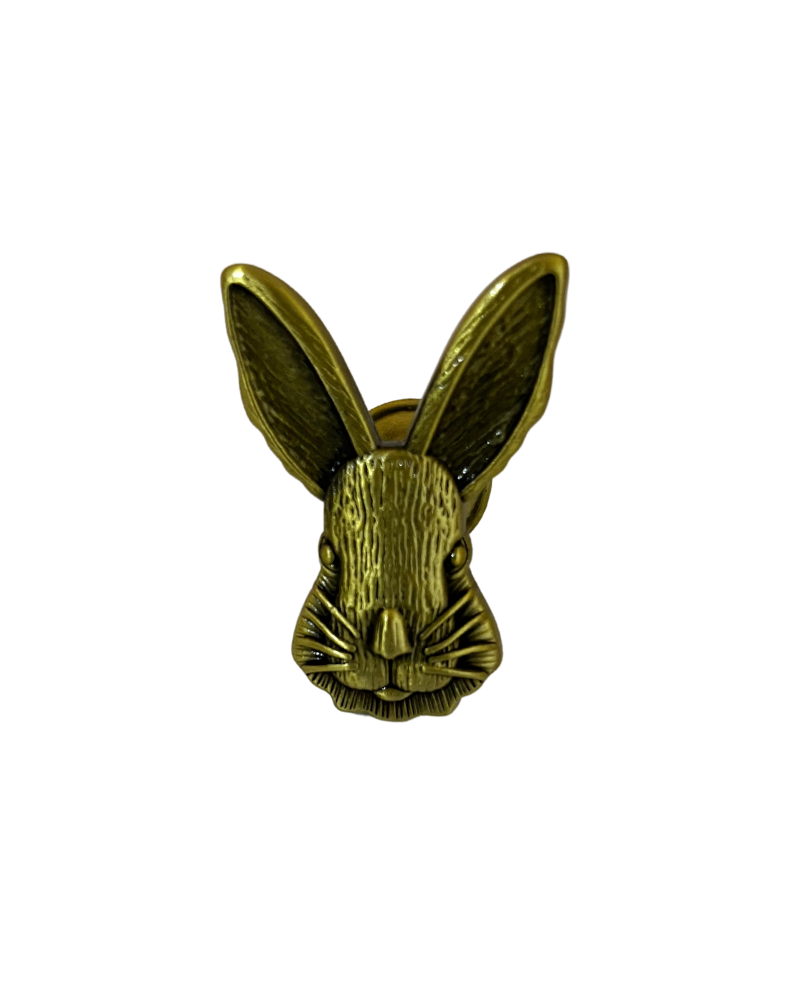 Bronze Bunny Cabinet Knob