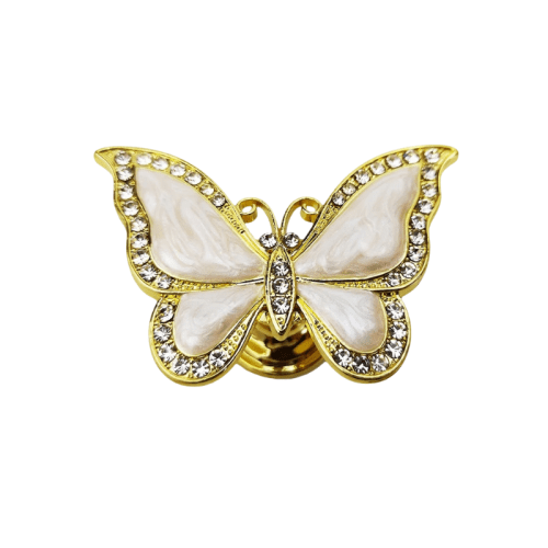 Diamond Butterfly Knob